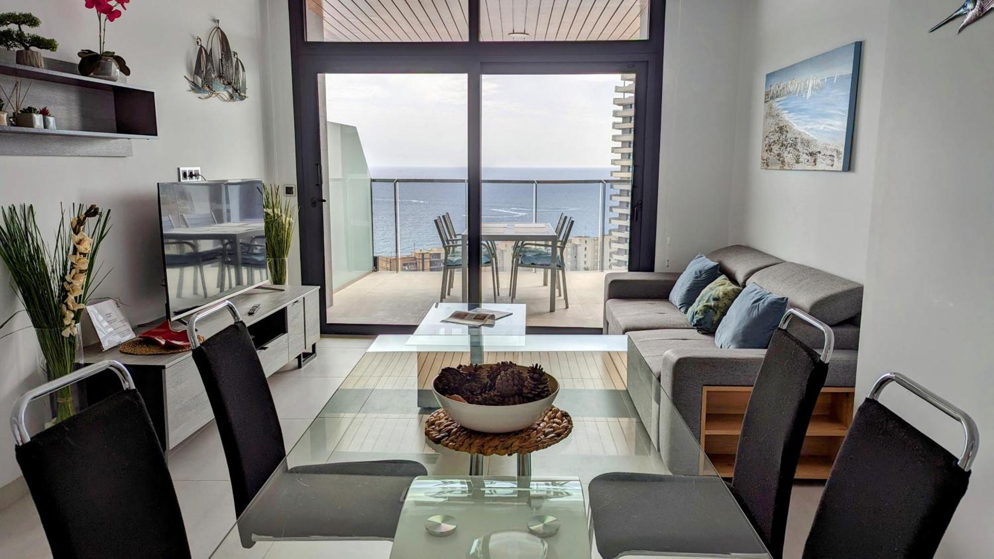 SUNSET WAVES sea view apartments Benidorm Extérieur photo