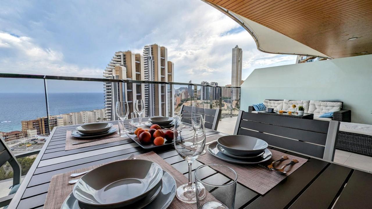 SUNSET WAVES sea view apartments Benidorm Extérieur photo