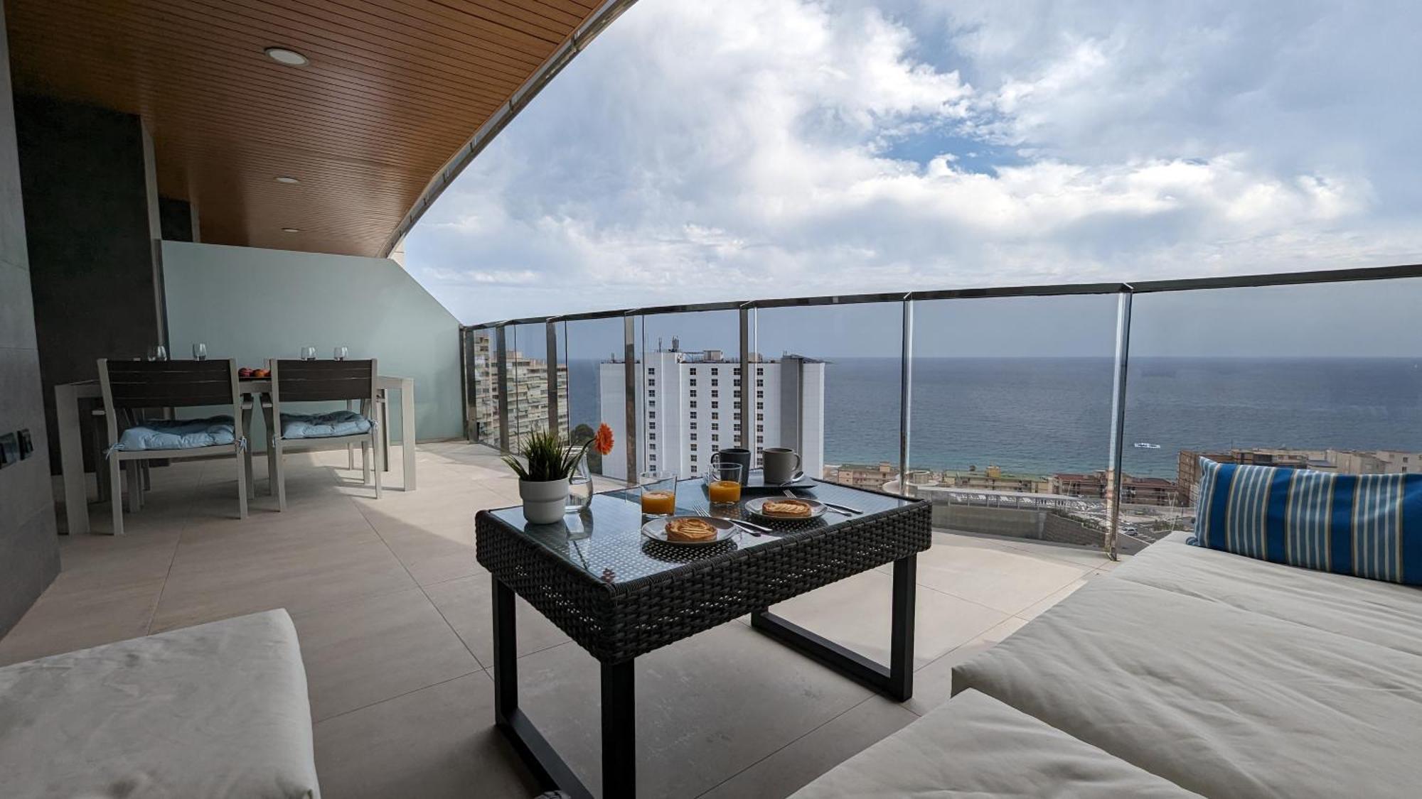SUNSET WAVES sea view apartments Benidorm Extérieur photo