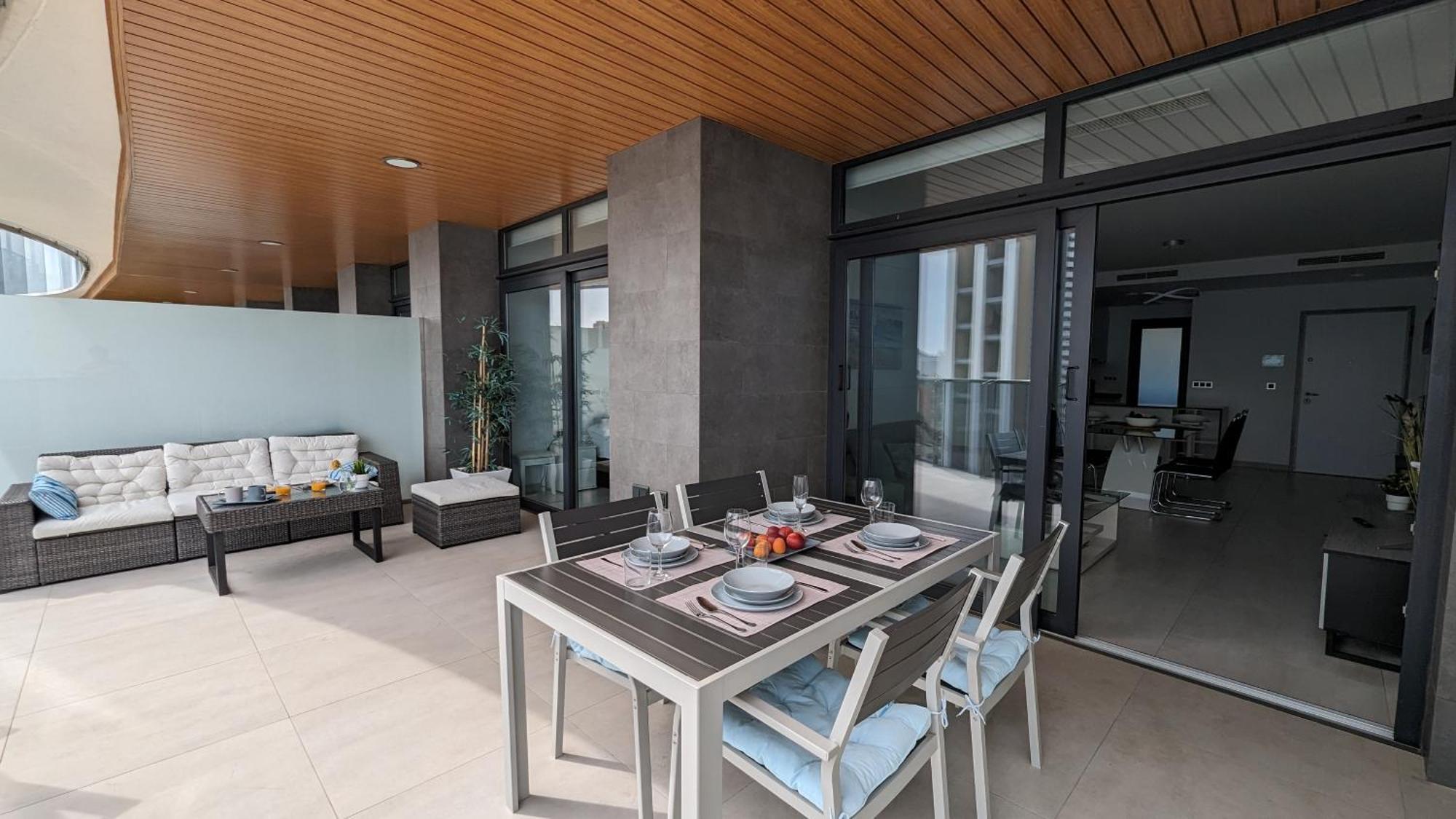 SUNSET WAVES sea view apartments Benidorm Extérieur photo