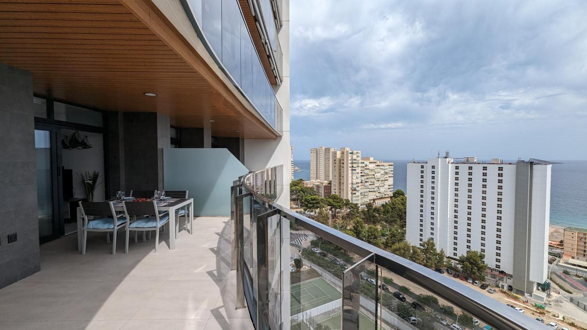 SUNSET WAVES sea view apartments Benidorm Extérieur photo